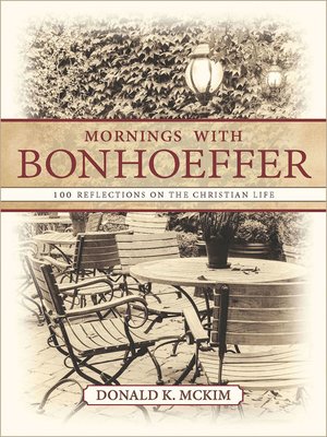 cover image of Mornings with Bonhoeffer